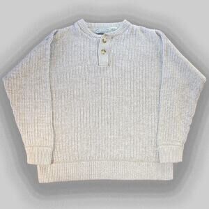 Vintage 90's American Eagle White Knit Sweater